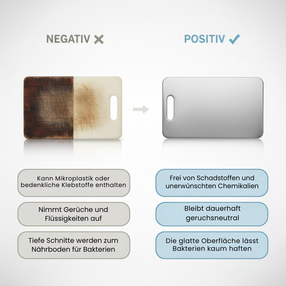 TitanCut 316 – Schütze dich und deine Familie vor Keimen, Bakterien und Mikroplastik.