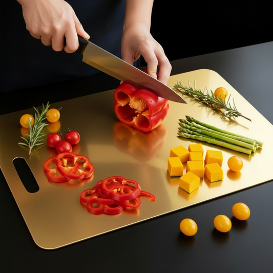 TitanCut Gold 316 - Schütze dich und deine Familie vor Keimen, Bakterien und Mikroplastik.