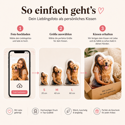 Personalisiertes 3D Kissen