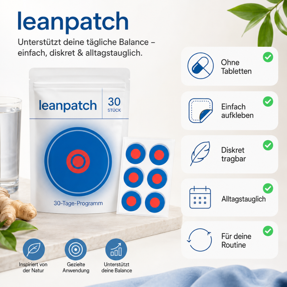 LeanPatch - Leichter abnehmen ohne ständigen Verzicht