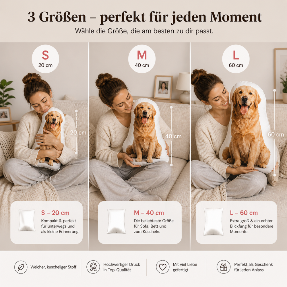 Personalisiertes 3D Kissen