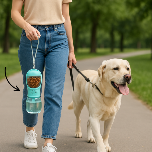 WuffToGo – Damit dein Liebling unterwegs nie auf Wasser & Snacks verzichten muss