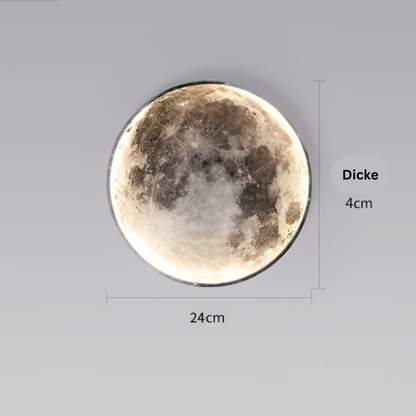 Moderne Mond Wandlampe 🌙 – Stilvolle Beleuchtung für dein Zuhause