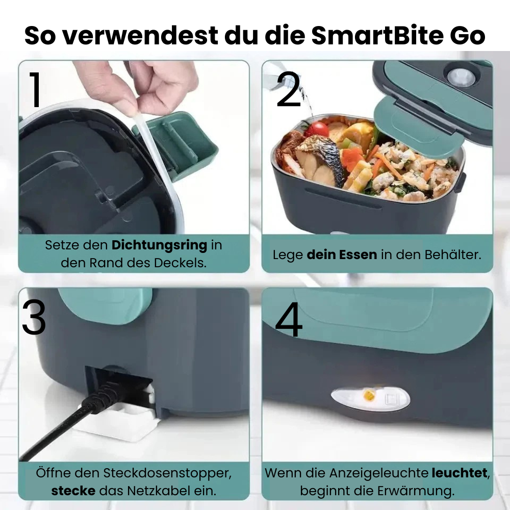 SmartBite Go - Nie wieder kalte Mahlzeiten unterwegs